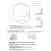 Душевая кабина Orans Diamond 180х130 89103LW