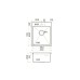 Кухонная мойка Omoikiri Akisame 41-GB 4997011 графит