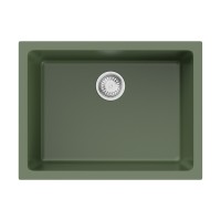 Кухонная мойка Omoikiri Okinoshima 61-U/I-OL 4997064 оливковая