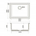 Кухонная мойка Omoikiri Okinoshima 61-U/I-WH Glossy 4993256