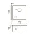Кухонная мойка Omoikiri Tadzava 44-U/I-IN ULTRA 15 4997114