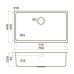 Кухонная мойка Omoikiri Tadzava 75-U/I-IN ULTRA 15 4997119