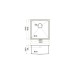 Кухонная мойка Omoikiri Taki 44-U/IF-GB 4997017