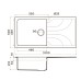 Кухонная мойка Omoikiri Yasugata 100-DC 4993848