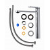 Смеситель для раковины Orange Vesper M10-121cr
