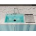 Кухонная мойка Omoikiri Kitagawa 79-LB-AZ azur blue