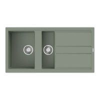 Кухонная мойка Omoikiri Kitagawa 100-2-WG wind green