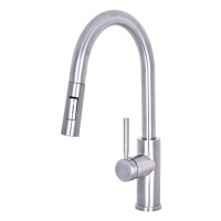 Смеситель для кухни Orange Boni M15-199ni никель матовый