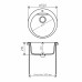Кухонная мойка Polygran Atol 520 307 терракот