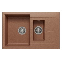 Кухонная мойка Polygran Brig 770 307 терракот