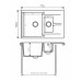 Кухонная мойка Polygran Brig 770 307 терракот