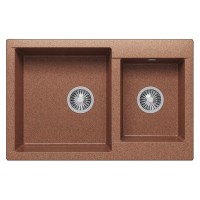 Кухонная мойка Polygran Brig 772 307 терракот