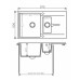 Кухонная мойка Polygran Brig 870 307 терракот