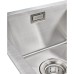 Кухонная мойка Paulmark Union PM537851-BSL брашированная нерж. сталь левая