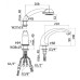 Смеситель Paffoni Flavia FA045BR для ванны