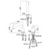 Смеситель Paffoni Light LIG047WG для ванны