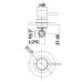 Смеситель Paffoni Light LIG010NO для душа