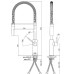Смеситель Paffoni Light LIG179HGNO для кухни