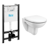 Унитаз с инсталляцией Roca Debba Round 7.8931.0.498.0