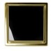 Трап для душа Pestan Confluo Standard 15Х15 Black Glass 1 Gold