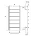 Электрический полотенцесушитель Point П6 50х60 PN04158E