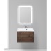 Тумба с раковиной BelBagno Marino 700-2C-SO-RW-P Rovere Moro