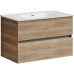 Тумба под раковину Sancos Urban UR80EG дуб галифакс натуральный