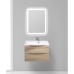 Тумба с раковиной BelBagno Marino 700-2C-SO-WO-P Rovere Bianco