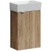 Тумба под раковину Sancos Mini MN35EGL левая дуб галифакс натуральный