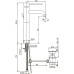 Смеситель для раковины Paini Cox 78CR211LL