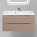 Тумба с раковиной BelBagno Marino 900-2C-SO-CL-P Capucino Lucido