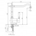 Смеситель для кухни Paini Cox 78F35881ANTKM