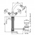 Смеситель для биде Paini Ornellaia 87CR251