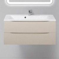 Тумба с раковиной BelBagno Marino 1000-2C-SO-CO-P Crema Opaco