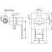 Смеситель для душа Paini Dax-DaxR 84PZ690R