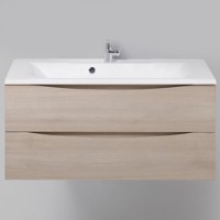 Тумба с раковиной BelBagno Marino 1000-2C-SO-RG-P Rovere Grigio