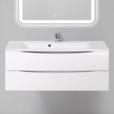 Тумба с раковиной BelBagno Marino 1200-2C-SO-BL-P Bianco Lucido