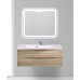 Тумба с раковиной BelBagno Marino 1200-2C-SO-WO-P Rovere Bianco