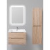 Тумба с раковиной BelBagno Etna 700-2C-SO-WO-P Rovere Bianco