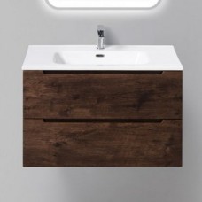 Тумба с раковиной BelBagno Etna 800-2C-SO-RW-P Rovere Moro