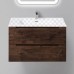 Тумба с раковиной BelBagno Etna 800-2C-SO-RW-P Rovere Moro