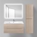Тумба с раковиной BelBagno Etna 1000-2C-SO-RG-P Rovere Grigio
