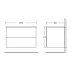 Тумба с раковиной BelBagno Etna 1000-2C-SO-RG-P Rovere Grigio