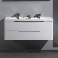 Тумба с раковиной BelBagno Ancona N 1200-2C-SO-2-BL Bianco Lucido