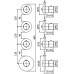 Внешняя часть смесителя для душа Paffoni Modular Box MDE019NO