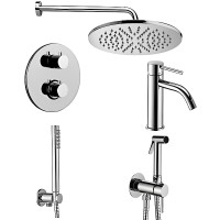 Душевой набор Paffoni Light KITZLIQ018CR071