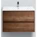 Тумба с раковиной BelBagno Kraft 700-2C-SO-RT Rovere Tabacco