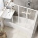 Акриловая ванна Ravak Be Happy II 160х75 L на каркасе