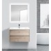 Тумба с раковиной BelBagno Kraft 800-2C-SO-RGB Rovere Galifax Bianco