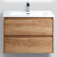 Тумба с раковиной BelBagno Kraft 800-2C-SO-RNN Rovere Nebrasca Nature